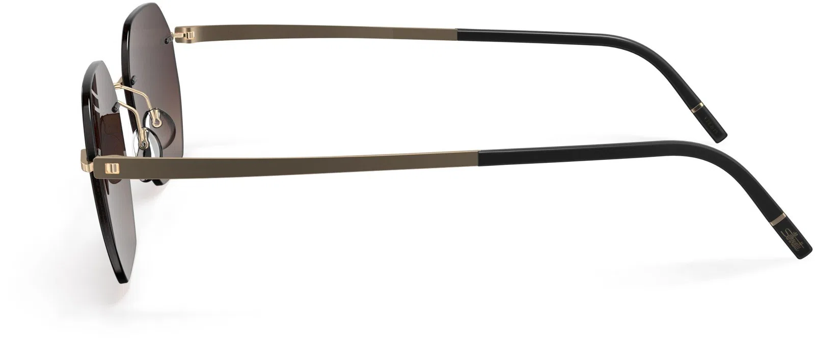 Silhouette Cabrillo Rimless 8748 Sunglasses - view 5